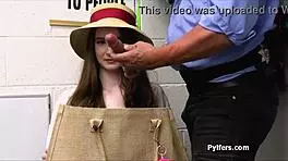 Mall Cop FUCKING Dildo-Stealing Big Tit Bikini Hottie