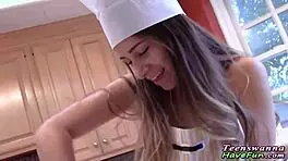 Amateur teen 18+ spits cum after intense blowjob session