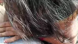 desi step aunty gets wild outdoor sex in sugarcane field.