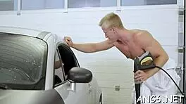 hungry guy pounds her wet pussy doggystyle