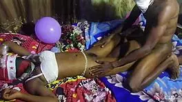 I Presented My Pussy As A Christmas Gift To Surprise My Ex Boyfriend He Fucked Me Real Hard