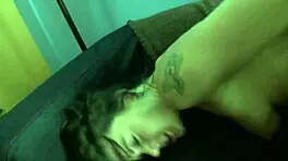 vanessa naughty teases with her tight pussy before getting penetrated by monster cock and gaping