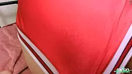 Stepsister not hired as cheerleader, calmed down with dick and dirty talk