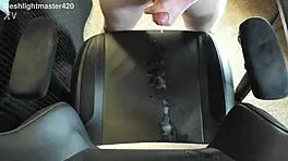 The Perverted Mall Officer Begs Me to Suck His Cock at Work