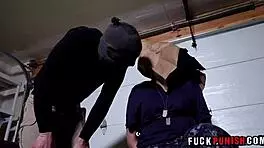 kyra rose rides hard as military sex prisoner, oh man