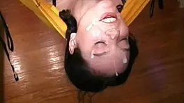 Young pawg squirts at home party with toys