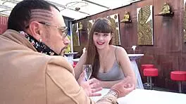 i sneak a wild screw with french pornstar luna rival at night club