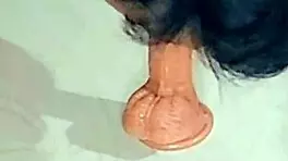 Cute Latina Caged Sissy Cuckold Fucked Hard in Humiliation