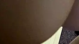 feeling the thrill as stranger promises cash for passionate sex with petite teen wife in public bar