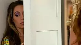 hot teen 18+ craves licking stepmom for first taboo thrill