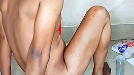 Cute Latina Caged Sissy Cuckold Fucked Hard in Humiliation