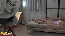 I seen the alien event where the young guy slided his hard cock deep inside the fit blondes wet pussy