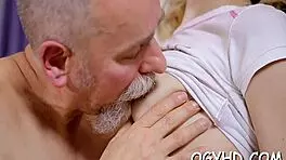 Old Bulky Dude Drills Tight Young 18+ Pussy Hard