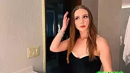 Uh, Laney Grey in POV blowjob with Brad Newman one way out