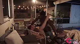 Petite Viper Gets Railed By Jamie Knox's Big Black Cock