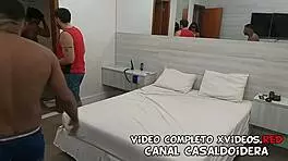 Cheating married woman filmed with two men doggystyle by Antonyvtt, Leo Ogro, Jr Doidera