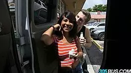 Innocent Teen 18+ Kara Hartley Banged on Public 305Bus