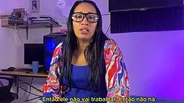 madrasta peituda quer engravidar e seduz o enteado para encher a buceta 😍