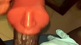 Stocking And Deep Throating My Sextoy Like A Slave