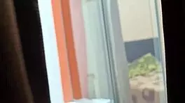 墨西哥护士米兰达被抓到开窗猛操情夫