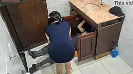 Trusting Wife Hires Plumber For Home Repair