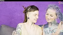 Shy Goth Girl Experiences Intense Emotions During First Anal With Tight Assfucking