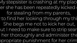 step-sister crashes and robs me after wild ride