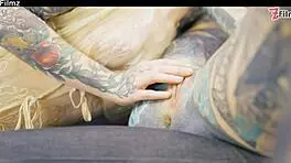 Shy Goth Girl Experiences Intense Emotions During First Anal With Tight Assfucking