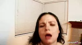 I got tricked, my big saggy tits virgin body deflowered by teacher... oops