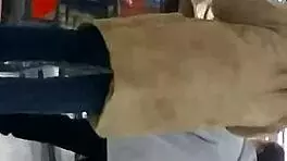 we spotted this cute teen 18+ shaking her ass in tight jeans during a hidden candid moment