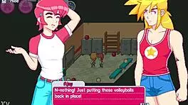 wow, step sis and friend threesome with bro 😏