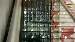 we spotted this cute teen 18+ shaking her ass in tight jeans during a hidden candid moment