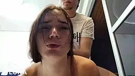 Brazilian babe gags on monster cock before deep anal pounding, wow!