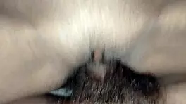 Wet amateur teen with small tits gets a rough creampie in tight pussy