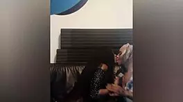 oh we were doing nasty in front of her boyfriend!