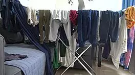 I Caught My 18yo Stepson Jerking His Huge Cock