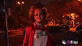 Lady Medusa As Nasty Harley Quinn Seeks A Big Cock Adventure.