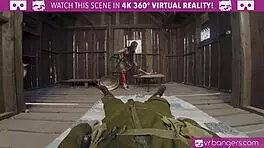 Vr bangers, check out this wild wonder woman cosplay fuck in vr porn!