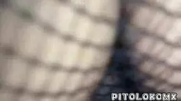 Petite 18+ cousin in red stockings shows off her rich tits and tight ass for fun