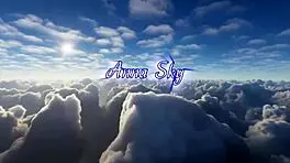 step sister anna says, 'worship my feet while i give you a footjob'