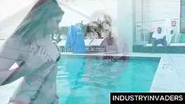 redhead feels intense pleasure from big black cock deepthroat