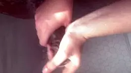 Horny college white girl worships massive BBC in steamy bath session. Wow!