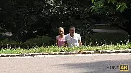 Hunt4k - Young couple needs cash, so student Shanie Ryan gets wild