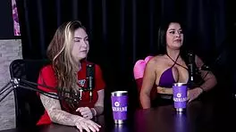 karol redxxx shows off her blowjob skills and twerks her smooth pussy with big tits