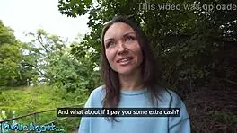 Fitness Milf Kristina Grace Gives Public Blowjob and Outdoor Sex.