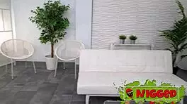 Almost Virgin Babe Sucks Black Cock for First Time.