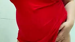 怀孕泰国肚子让我觉得那么诱人兴奋，无法抗拒触摸