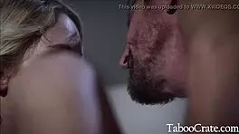 teen gets drilled by best friend's parents during a wild family holiday romp.