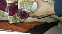 Innocent Stepdaughter Secretly Fucked By Perverted Stepfather At Night, Filled With Cum