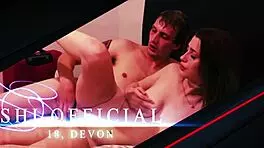 Gorgeous British BBW Teen Fingers Herself to Intense Orgasm